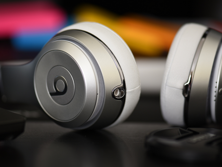 A Beats by Dre headset.