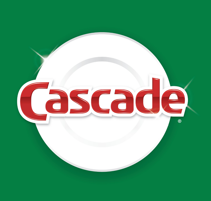 Cascade Dishwashing Detergent (Invented by African American Dennis Weatherby) Logo