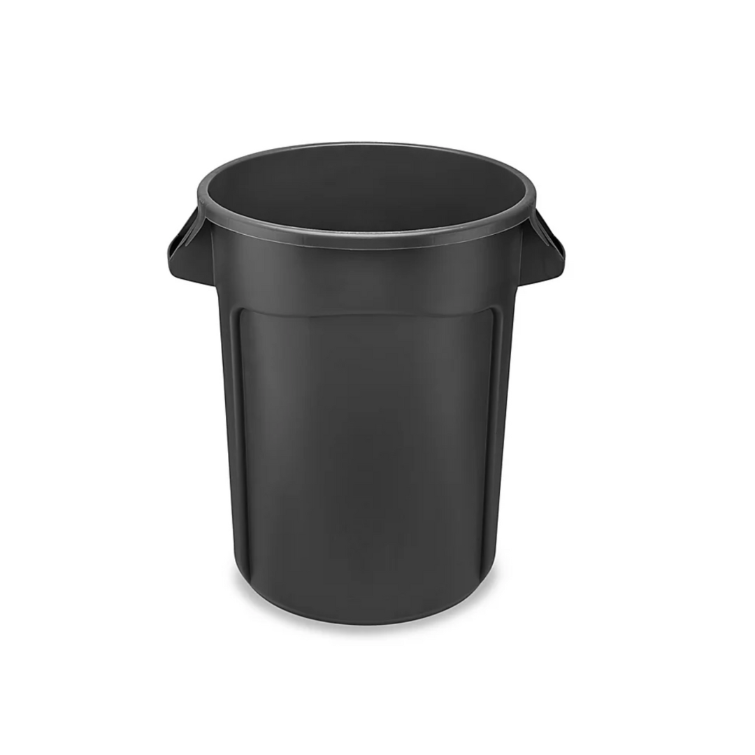 Black Brute Trash Can for party or event rental